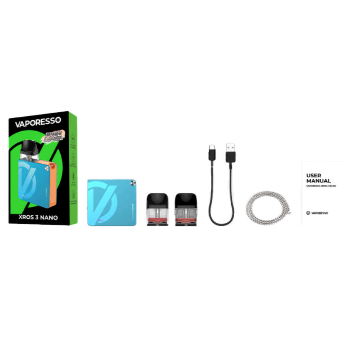 Vaporesso XROS 3 Nano Kit Bondi Blue VRR-0091G