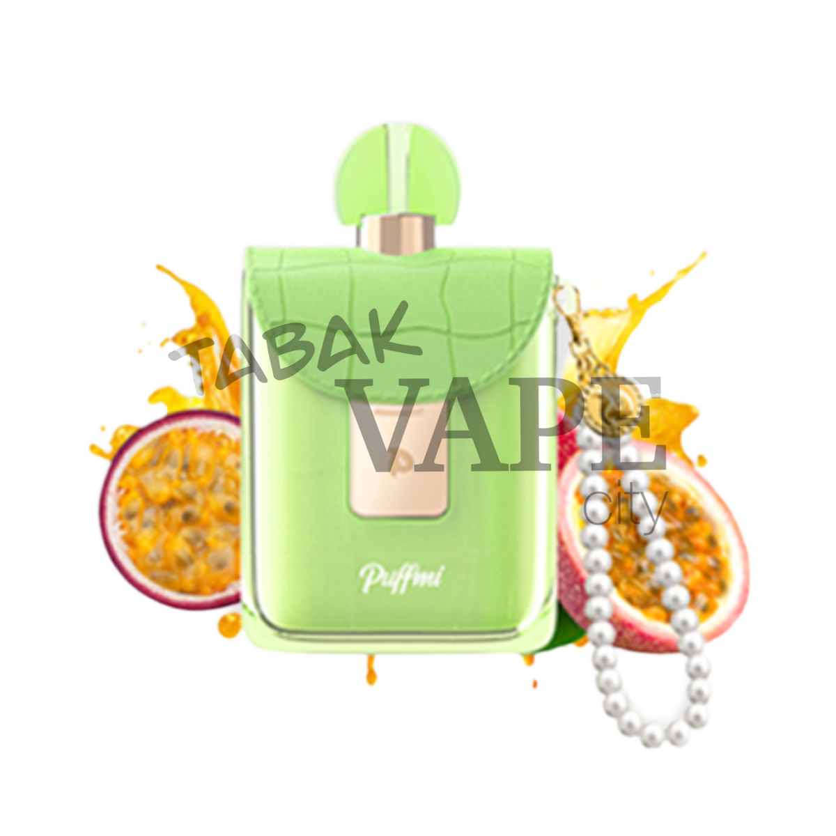 PUFFMI FLORA 25000 Зеленый чай с маракуйей 2%